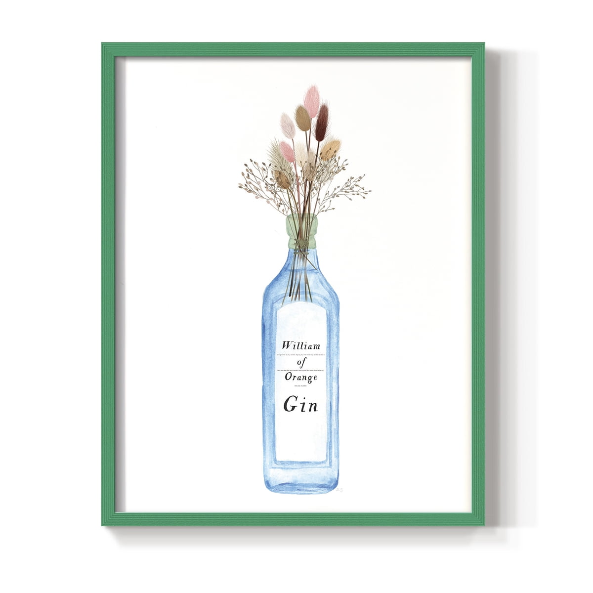 William of Orange Gin Framed Print - Solid Wood in Single Picture Frame Solid Wood 2 Framed Print
