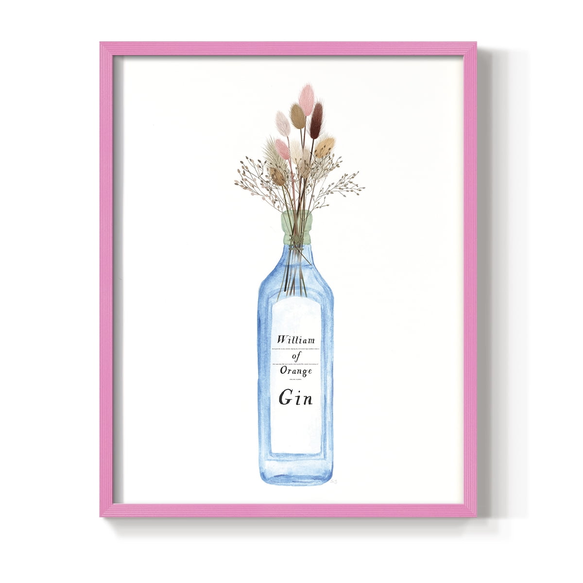 William of Orange Gin Framed Print - Solid Wood in Single Picture Frame Solid Wood 2 Framed Print