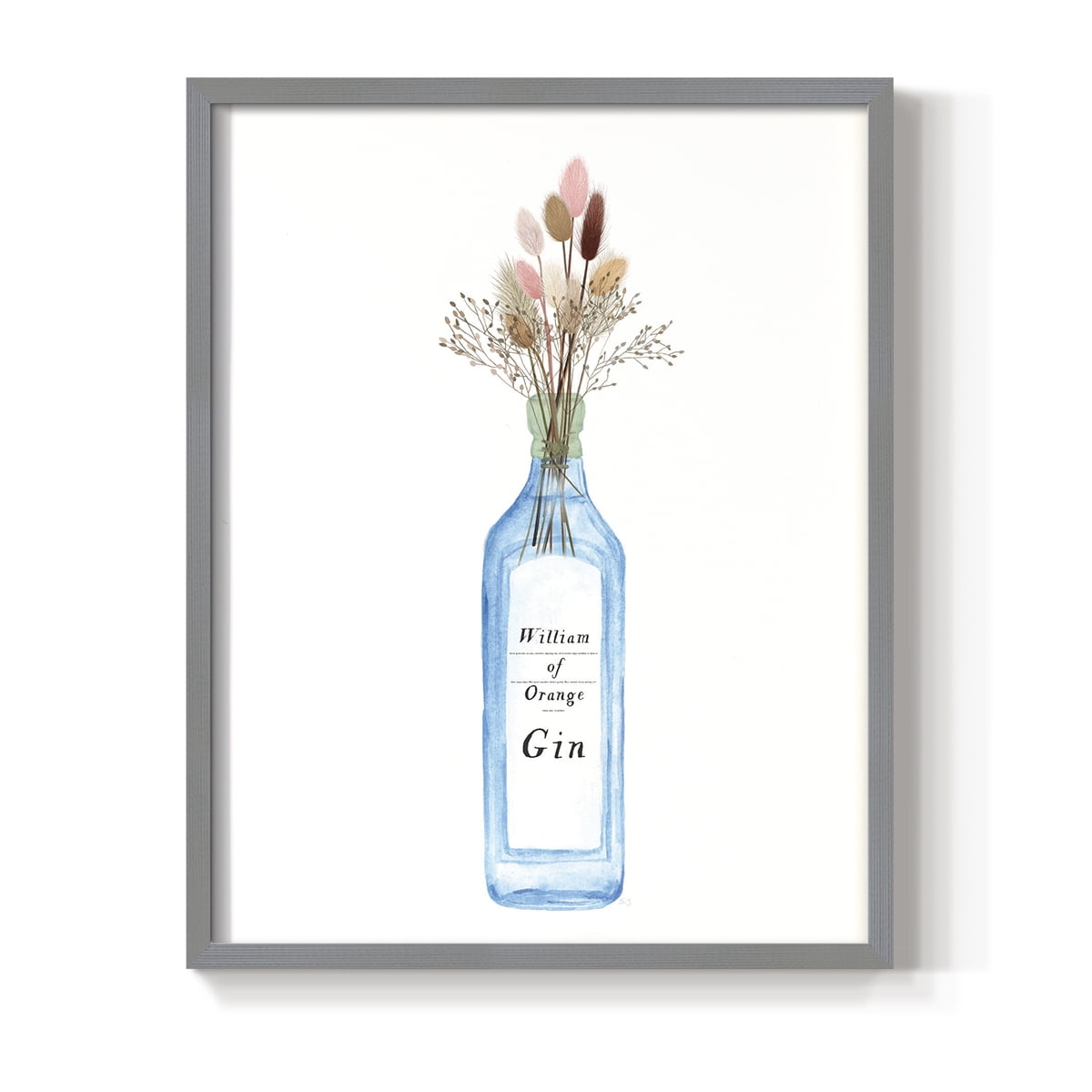William of Orange Gin Framed Print - Solid Wood in Single Picture Frame Solid Wood 2 Framed Print