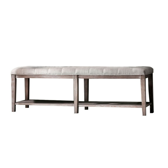 William's Home Furnishing Beige Tayah Bench