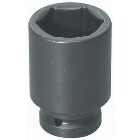 Williams 17-634 Deep 6 Point Impact Socket, 1-1/16-Inch