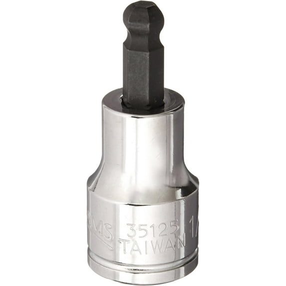 Williams 3/8" Drive 1/4" Ball Hex Bit Socket