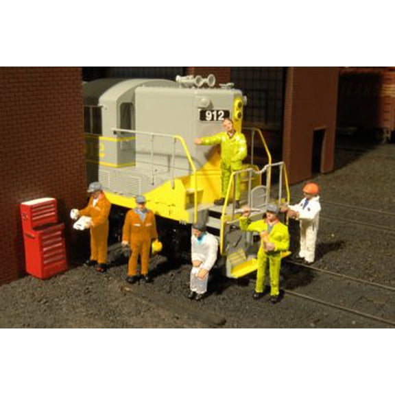 Williams 33163 O Scale Train Mechanics Figure Set (7)