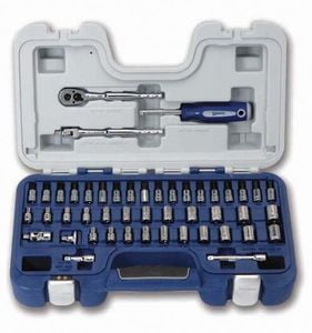 Williams 50601 1/4-Inch Drive Deluxe Socket Set, 47-Piece