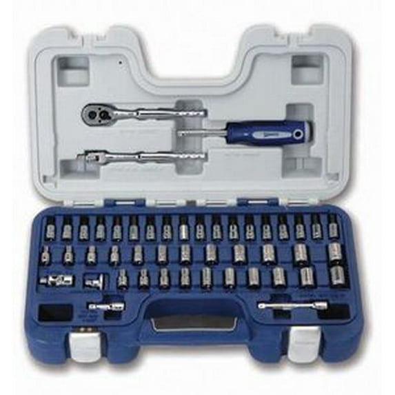 Williams 50601 1/4-Inch Drive Deluxe Socket Set, 47-Piece