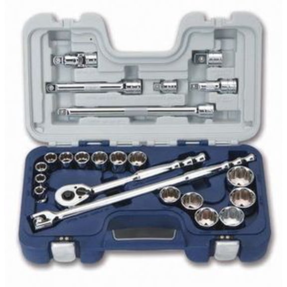 Williams 50609 Basic 1/2-Inch Drive Basic Tool Set, 23-Piece