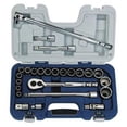 thumbnail image 1 of Williams 50619 1/2-Inch Drive Metric Basic Tool Set, 25-Piece With Rugged Case, 12-Point, 1 of 1