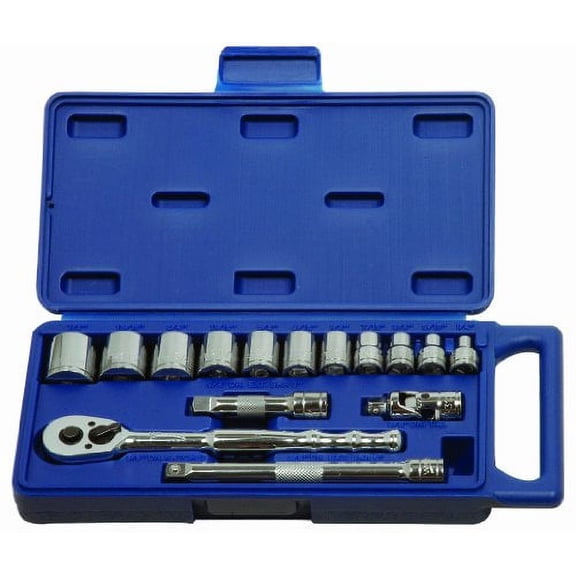 Williams 50663 3/8-Inch Drive Socket and Drive Tool Set, 15-Piece