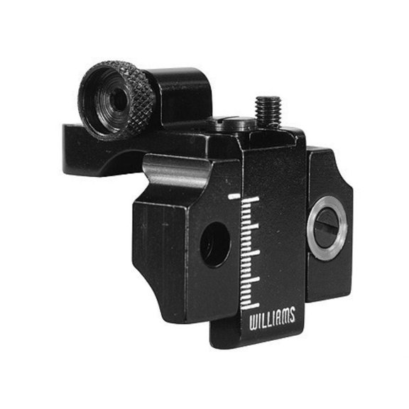 williams 5d peep sight for sheridan blue/silver streak air rifles, black - 1418