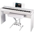 thumbnail image 1 of Williams Allegro IV In-Home Pack Digital Piano With Stand, Bench and Piano-Style Pedal White, 1 of 1