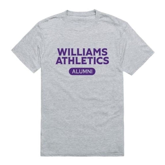 Williams College The Purple Cows Alumni T-Shirt, Heather Grey - 2XL