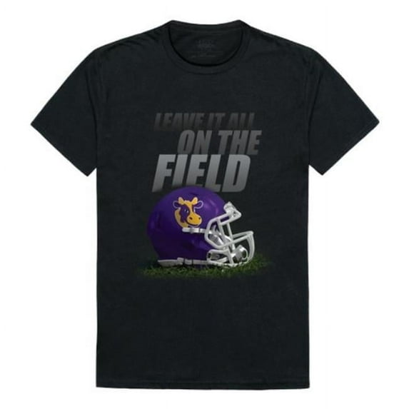 Williams College The Purple Cows Gridiron T-Shirt, Black - Small