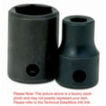 thumbnail image 1 of 1/2" Drive Impact Socket Black Industrial, Deep 1/2" D,28mm 12Pt JHW35928, 1 of 1