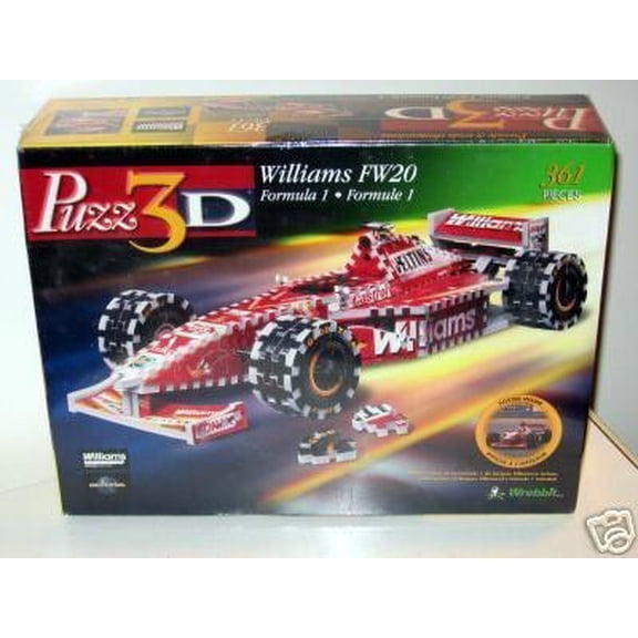 Williams FW20, 361 Piece 3D Jigsaw Puzzle Made by Wrebbit Puzz-3D