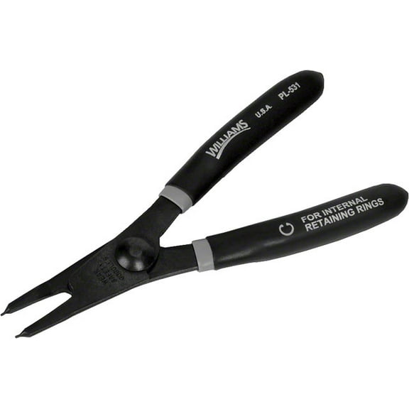 Williams Fixed Tip Retaining Ring Pliers - Internal