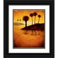 thumbnail image 1 of Williams, Gregory 15x17 Black Ornate Wood Framed with Double Matting Museum Art Print Titled - Lagoon I, 1 of 4