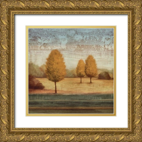 Williams, Gregory 20x20 Gold Ornate Wood Framed with Double Matting Museum Art Print Titled - In Awe II