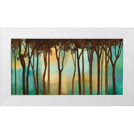 Williams, Gregory 32x18 White Modern Wood Framed Museum Art Print Titled - Moonlighting