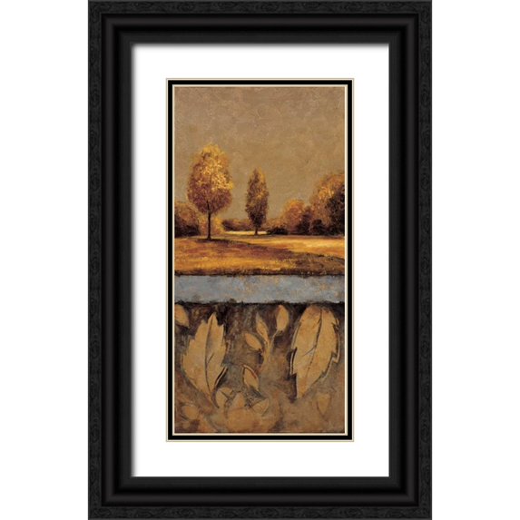 Williams, Gregory 9x14 Black Ornate Wood Framed with Double Matting Museum Art Print Titled - Shine On I
