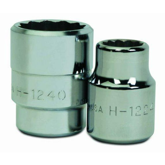 Williams H-1260 1-7/8-Inch Shallow 12 Point Socket