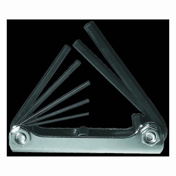 Williams 7 Piece Metric Fold-Up, Hex Key Set MWS-47