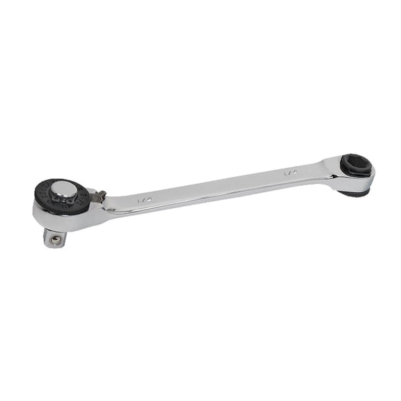 Williams JHW30012 1/4 Drive Ratchet Bit Wrench Low Profile Reversible Chrome Finish