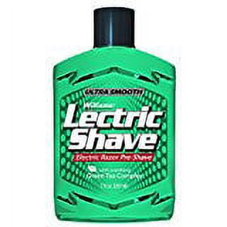 Williams Lectric Shave Electric Pre Shave Lotion, 7 oz