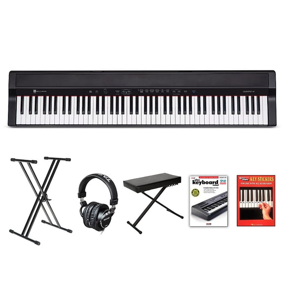 Williams Legato IV Digital Piano With Stand & Bench - Beginner Package