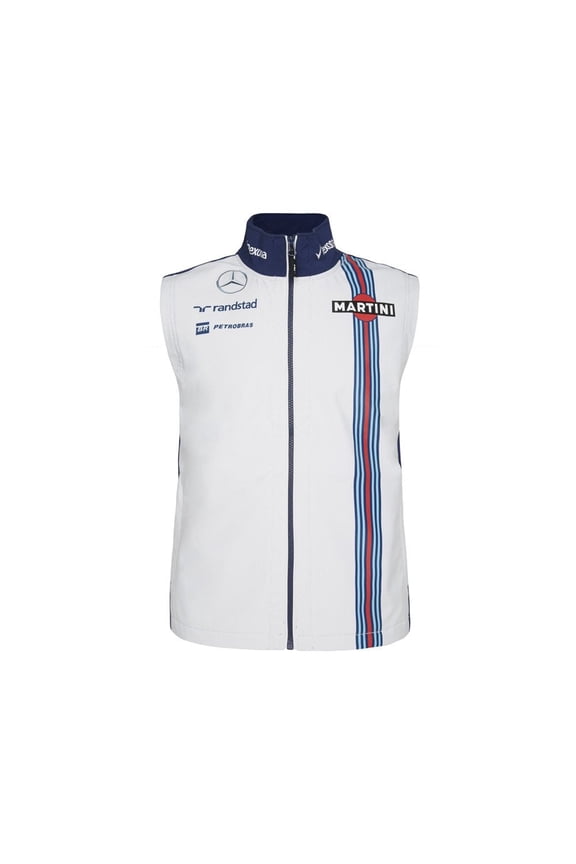 Williams Martini Racing Men's Team Vest White/Navy