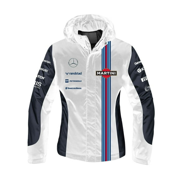 Williams Martini Racing Women's Team 2-In-1 Jacket White/Navy