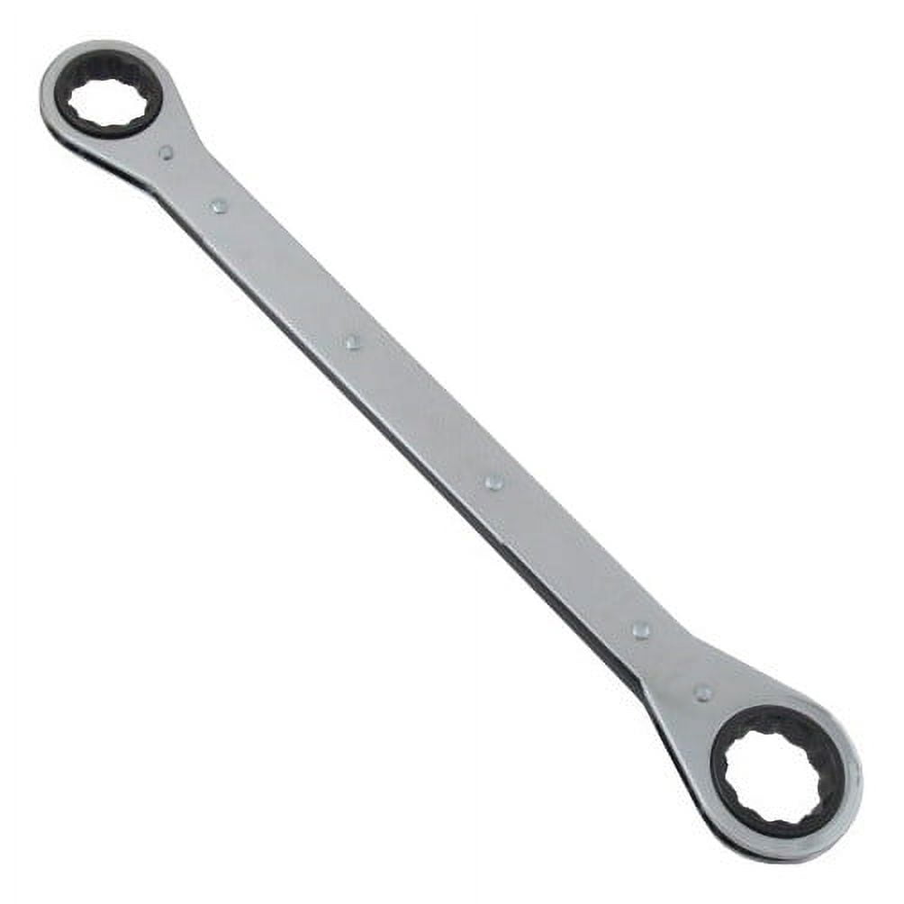 Williams 15mm Reversible Ratcheting Combination Wrench - Metric, 12-Point, High Polish, Industrial Grade