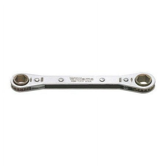 Williams RBM-25 Single Head Ratcheting Box Wrench, 25 Millimeter
