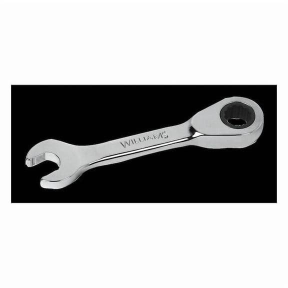 Williams Williams Ratcheting Combo Wrench 12Pt,3/8In JHW1212RSS