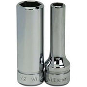 Williams & Snap On BMD-622 22 mm x 0.37 in. Drive Deep Socket - 6 Point