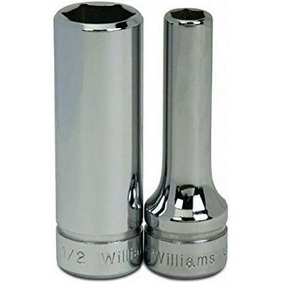 Williams & Snap On BMD-622 22 mm x 0.37 in. Drive Deep Socket - 6 Point