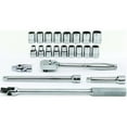 thumbnail image 1 of Williams & Snap On MSS-22FTB 0.5 in. Drive Metric Socket & Drive Tool Set with Tool Box, 12 Point - 22 Piece, 1 of 1