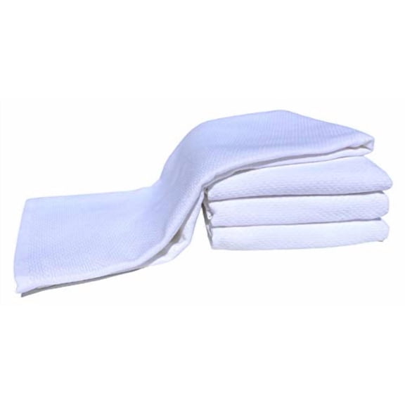 Williams-Sonoma All Purpose Pantry Towels, Kitchen Towels, Set of 4, White, 100% Cotton