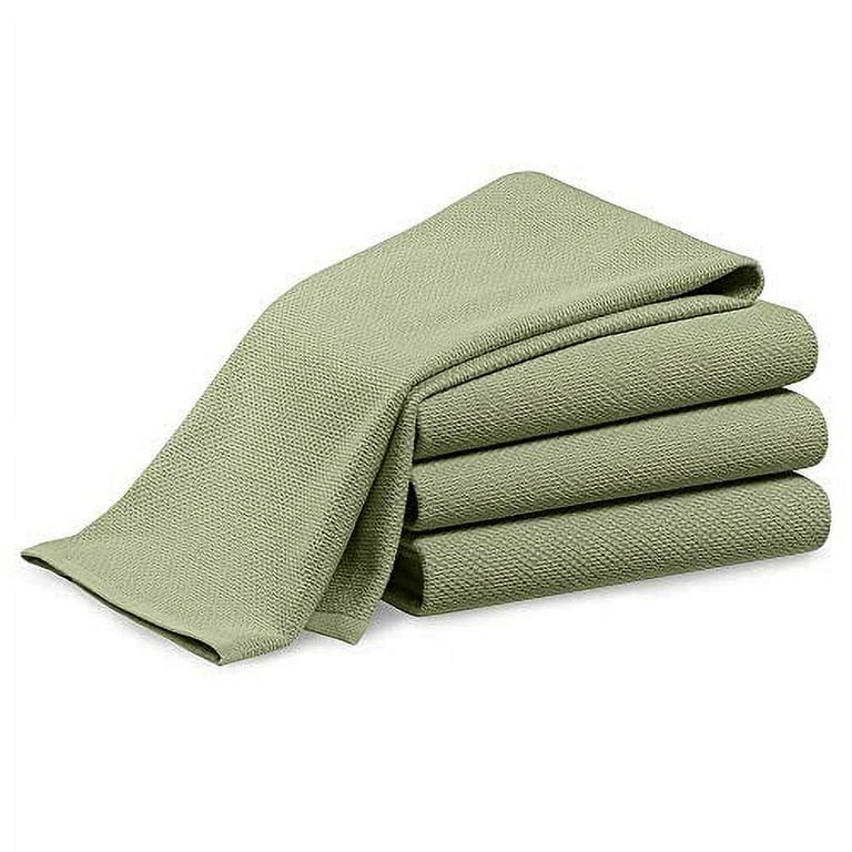 Williams Sonoma All Purpose Pantry Towels Set of 4 Sage Green Walmart
