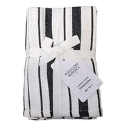 Williams-Sonoma Classic Striped Dishcloths, Dishrags, Jet Black Set of 4