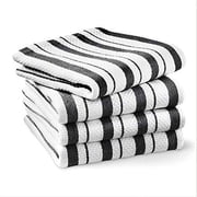 Williams-Sonoma Classic Striped Towels, Set of 4 Jet Black