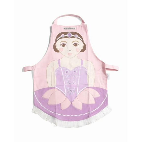Williams-Sonoma Kids Girls Sugarplum Fairy Apron, 17.5W x 24L inches