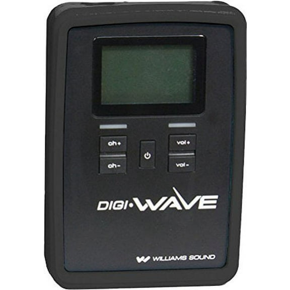 Williams Sound CCS 060 BK Silicone Skin, Black For use with DLR 60, DLR 60 2.0 or DLR 360 Digi-Wave Receivers; Comes with RCS 003 Lanyard, and RCS 008 Wrist Strap