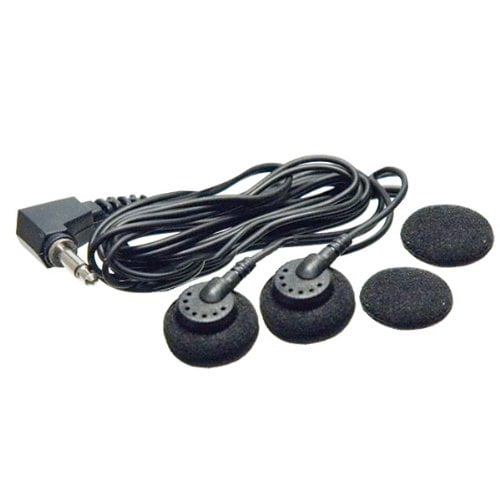 Williams Sound EAR 014 Dual Mini Earbuds For individuals with mild to moderate hearing loss, Fits in the outer part of the ear, 3.5mm mono plug, 1m cord, 16 ohm impedance