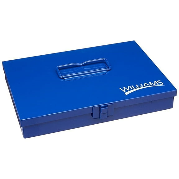 Williams TB-101 10-Inch Metal Socket Set Toolbox