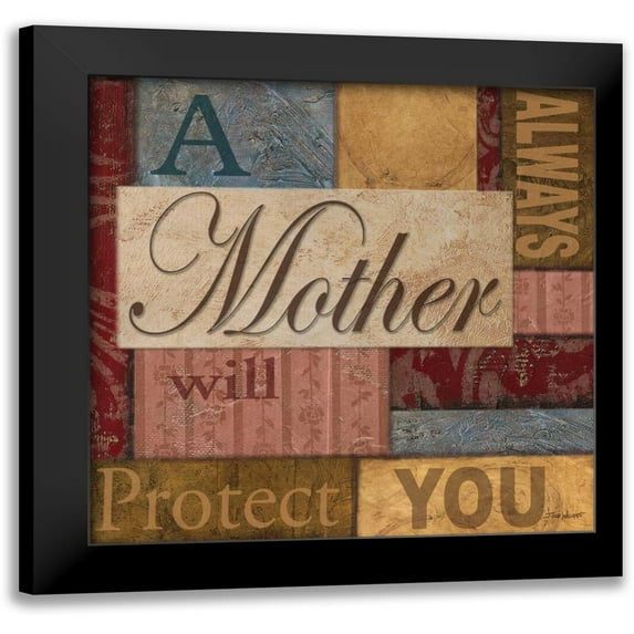 Williams, Todd 12x12 Black Modern Framed Museum Art Print Titled - Mother