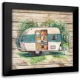 thumbnail image 1 of Williams, Todd 12x12 Black Modern Framed Museum Art Print Titled - Retro Camping Trailer, 1 of 5