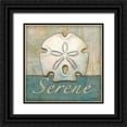 thumbnail image 1 of Williams, Todd 12x12 Black Ornate Wood Framed with Double Matting Museum Art Print Titled - Serene, 1 of 4
