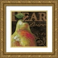thumbnail image 1 of Williams, Todd 12x12 Gold Ornate Wood Framed with Double Matting Museum Art Print Titled - French Fruit Pear, 1 of 4