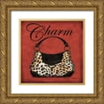 thumbnail image 1 of Williams, Todd 12x12 Gold Ornate Wood Framed with Double Matting Museum Art Print Titled - Safari Purse I, 1 of 4