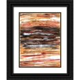 thumbnail image 1 of Williams, Todd 12x14 Black Ornate Wood Framed with Double Matting Museum Art Print Titled - Spice Tones Align II, 1 of 4
